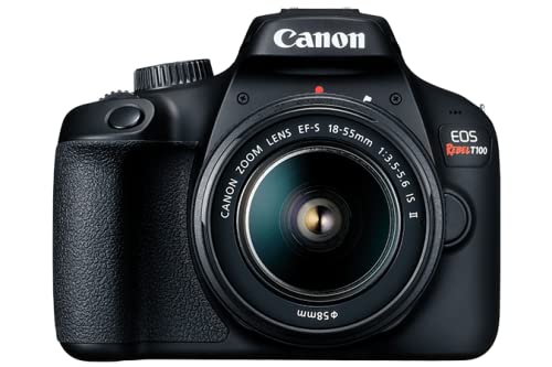 Amazon.com : Canon EOS 4000D / Rebel T100 DSLR Camera with 18-55mm